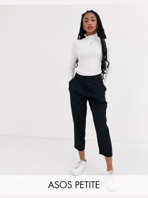 Asos Design Petite Tailored Smart Tapered Pants