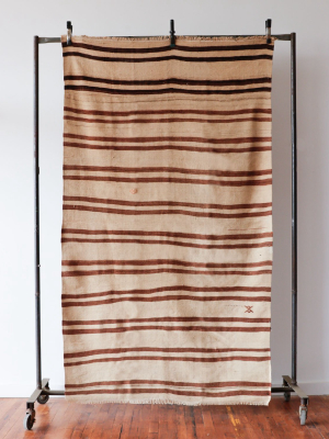 Vintage Kilim Rug - Earth Stripe