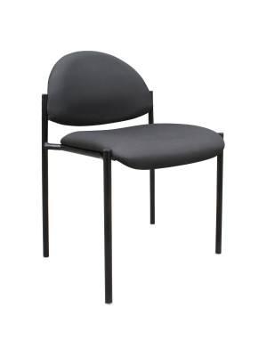 Armless Stacking Chair - Boss Office Products