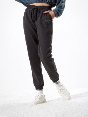 Ae Forever Fleece Slim Boyfriend Jogger