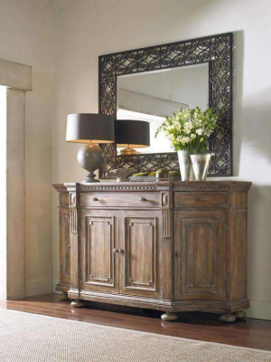 Sorella Shaped Credenza