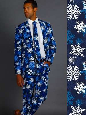 The Young Frosty | Snowflake Ugly Christmas Suit