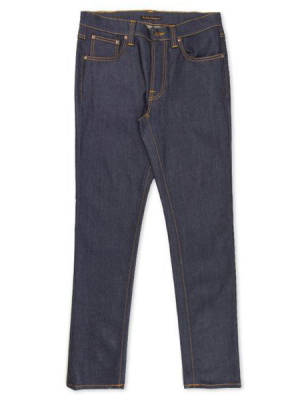 Nudie Jeans Lean Dean Dry 16 Dips - Indigo