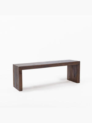 Emmerson® Reclaimed Wood Dining Bench - Chestnut