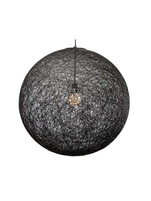 String 30 Black String Pendant Lighting