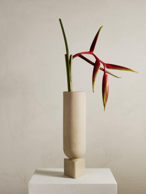 Tava Large Ceramic Vase Design By Light And Ladder