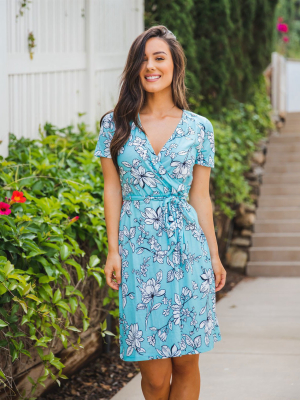 Berkeley Dress - Blue Floral