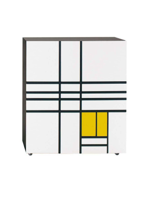 Homage To Mondrian Cabinet 1