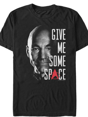 Men's Star Trek Next Generation Picard Give Space T-shirt