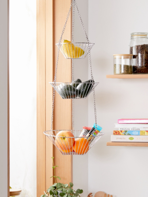 Tully Trio Hanging Kitchen Basket