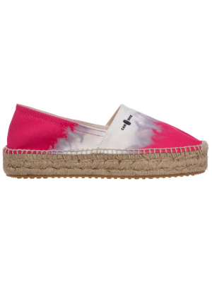 Car Shoe Tie-dye Effect Espadrilles