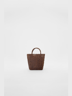 Woven Crossbody Bag