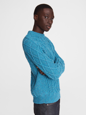 Crana Handknit Wool Crew