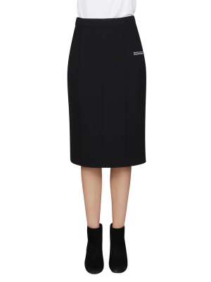 Off-white Logo Midi Skirt