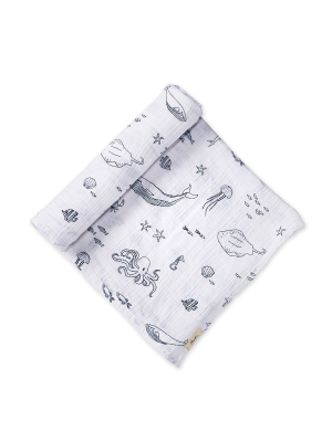 Petit Pehr Life Aquatic Swaddle