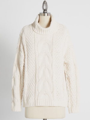 Knit I Say More Pullover Sweater