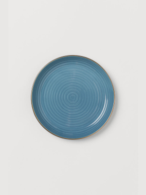 Textured Porcelain Plate