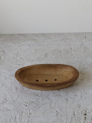 Olivewood Soap Dish