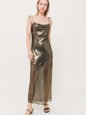 Third Form Mirror Mirror Bias Cut Slip Dress