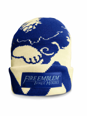 Fire Emblem Three Houses Knit Beanie - The Blue Lions