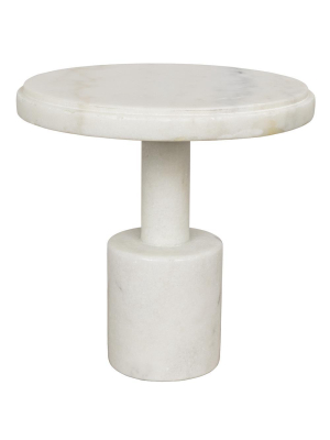 Noir Plato Cake Tray - White Stone