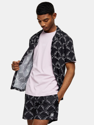 Signature Black Print Shirt