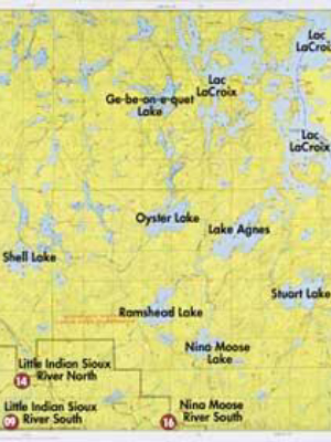 F-16: Loon Lake, Lac La Croix, Nina Lake, Moose Lake