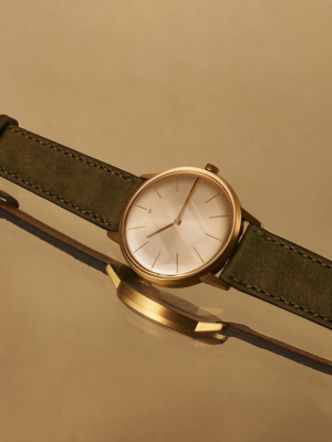 Stitched Leather Watch Straps