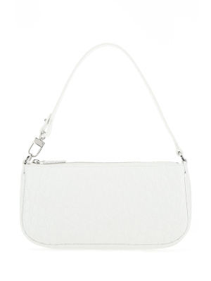 By Far Rachel Embossed Shoulder Bag