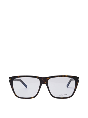 Saint Laurent Eyewear Square Frame Glasses