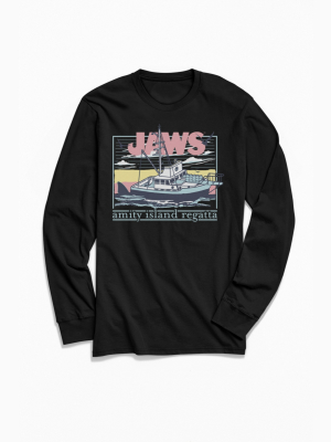 Jaws Amity Island Long Sleeve Tee