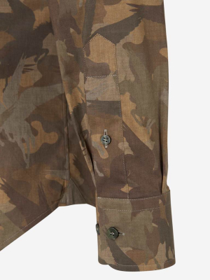 Etro Horses Camouflage Shirt