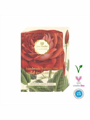 Wild Indian Rose Handmade Bathing Bar