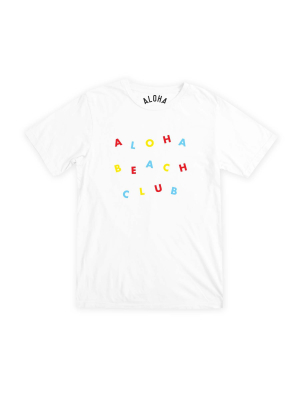 Aloha Beach Club - Circus Tee White