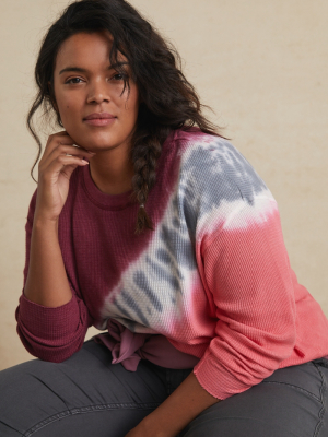 Teresa Tie-dye Thermal Top