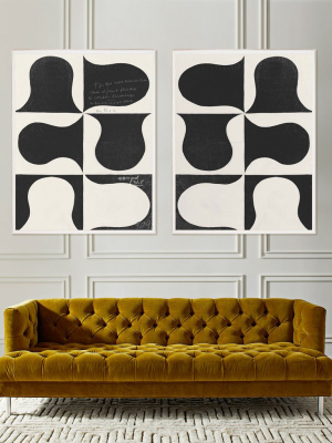Paule Marrot, Black & White Abstract 2, 2