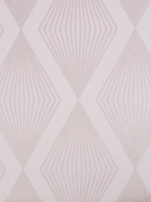 Chandelier Wallpaper In Pink From The Capsule Collection By Graham & Brown