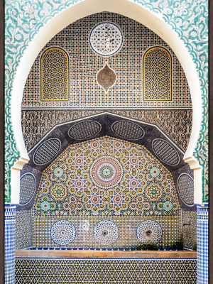 Fes Tiled Entrance