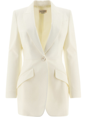 Alexander Mcqueen Single Breasted Blazer