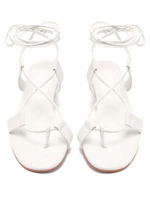 Martiniano Pavone Sandal In White