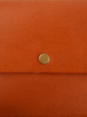 Full Grain Leather Clutch