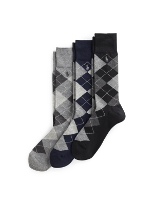 Argyle Slack 3-pack