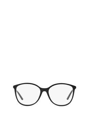 Burberry Eyewear Round Frame Glasses