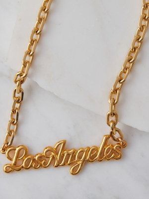 Los Angeles Nameplate