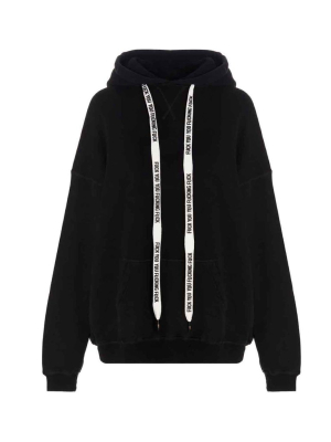 R13 Drawstring Oversized Hoodie