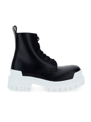 Balenciaga Strike Lace-up Boots