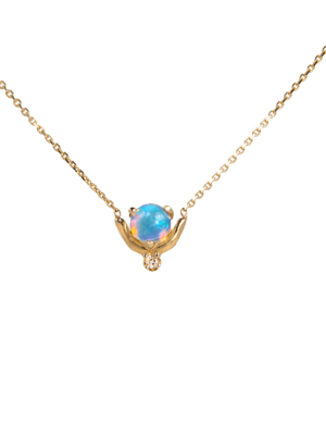 Nestled Opal And Diamond Necklace - Web Exclusive