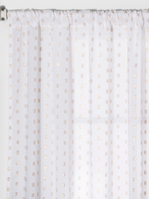 Sheer Dots Window Curtains - Pillowfort™