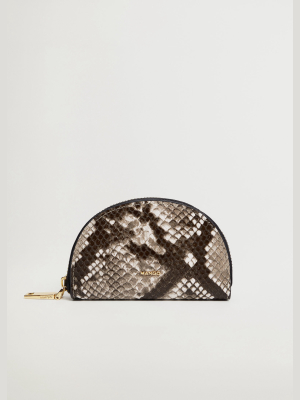 Snake-effect Purse