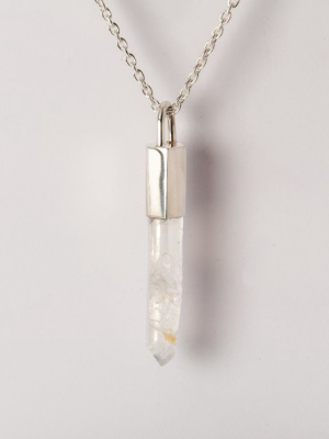 Talisman Necklace (monk Quartz, Pa+mq)